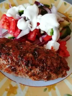 Hamis bifteki recept fotója