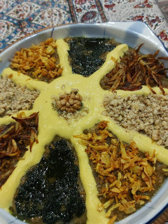 عکسی از دستور حلیم بادمجان
