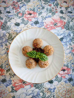 Foto di Polpettine di maiale con funghi