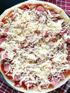 Foto resep Crispy thin crust pizza