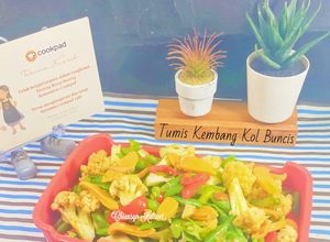Foto resep Tumis Kembang Kol Buncis