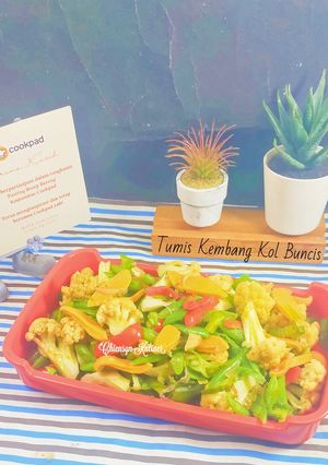 Foto resep Tumis Kembang Kol Buncis