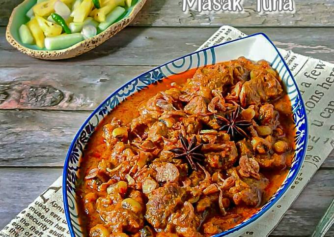 Cara bikin Daging masak Tuha Khas Kalsel Cara bikin Daging masak Tuha Khas Kalsel