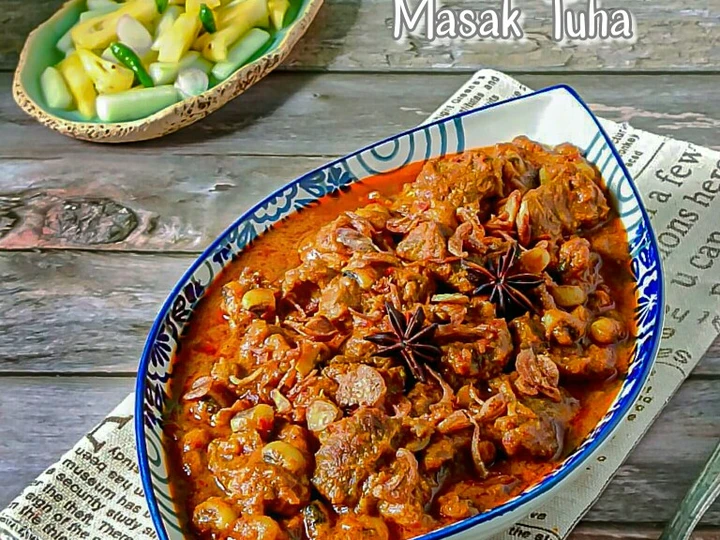 Cara Mudah Membuat Resep Daging masak Tuha Khas Kalsel yang Lezat Anti Ribet, Bisa Manjain Lidah