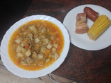 Potaje de lentejas tradicional