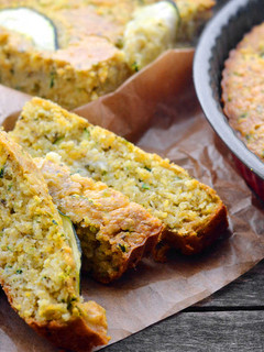 Cukkinis kukoricás pite recept fotója