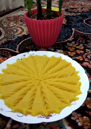 عکسی از دستور حلوای شیر