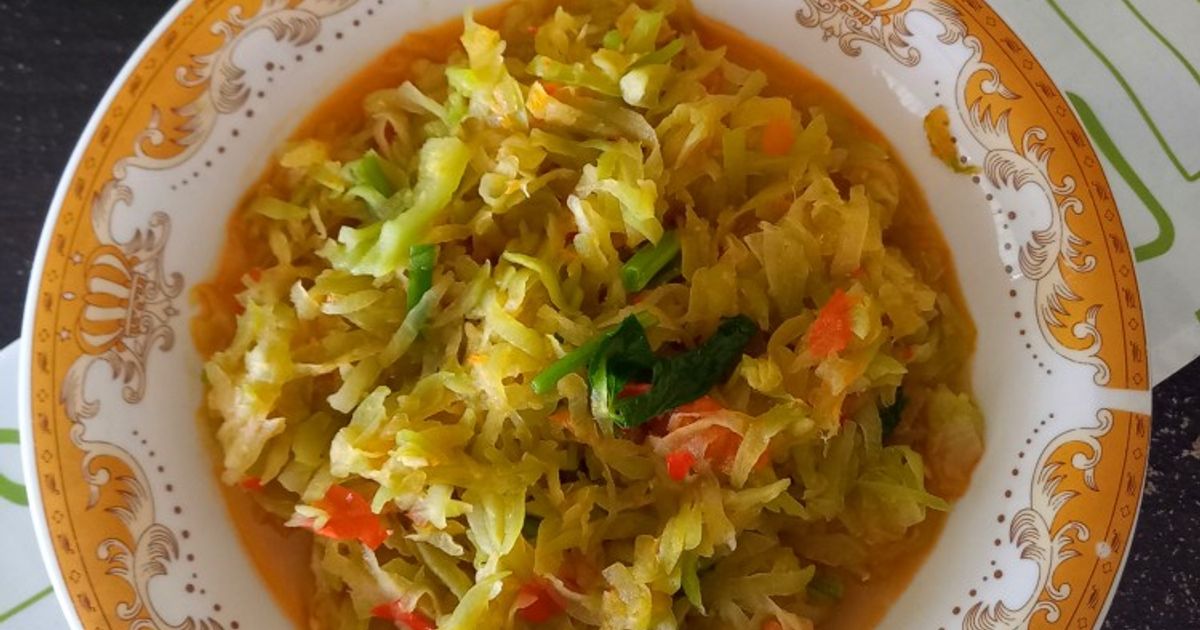 Tumis Labu Siam Serut