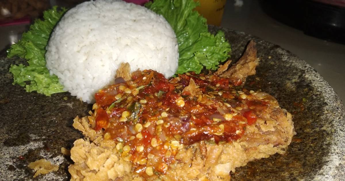 Resep Ayam Geprek Homemade Oleh Azizah Cookpad