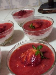 صورة لوصفة تحلية بذوق الفراولة 🍓