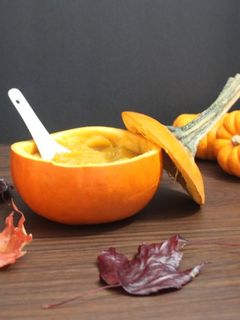 Une photo de Compote pomme - citrouille