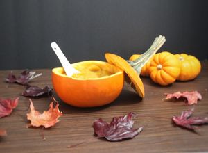 Une photo de Compote pomme - citrouille