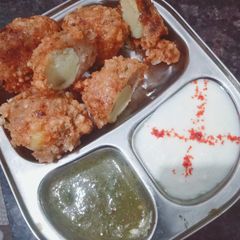 A picture of आलू स्टफ्ड साबूदाना टिक्की( Aaloo stuffed sabudana tikki recipe.