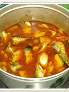 Foto resep Asam pedas ikan patin