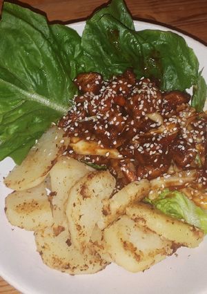 A picture of Chinese Chicken.