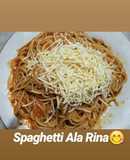Spaghetti saus buatan sendiri