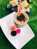 Oreos milkshake