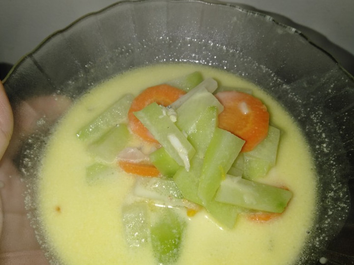  Resep memasak Sayur Labu Siam Wortel Kuah Santan  nagih banget