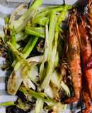 Hành boa rô nướng