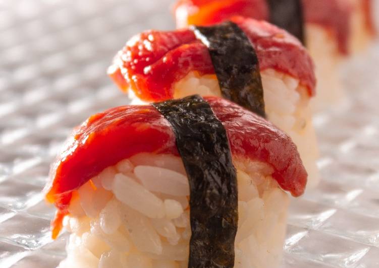 Receta: Delicioso VEGAN SUSHI!!
