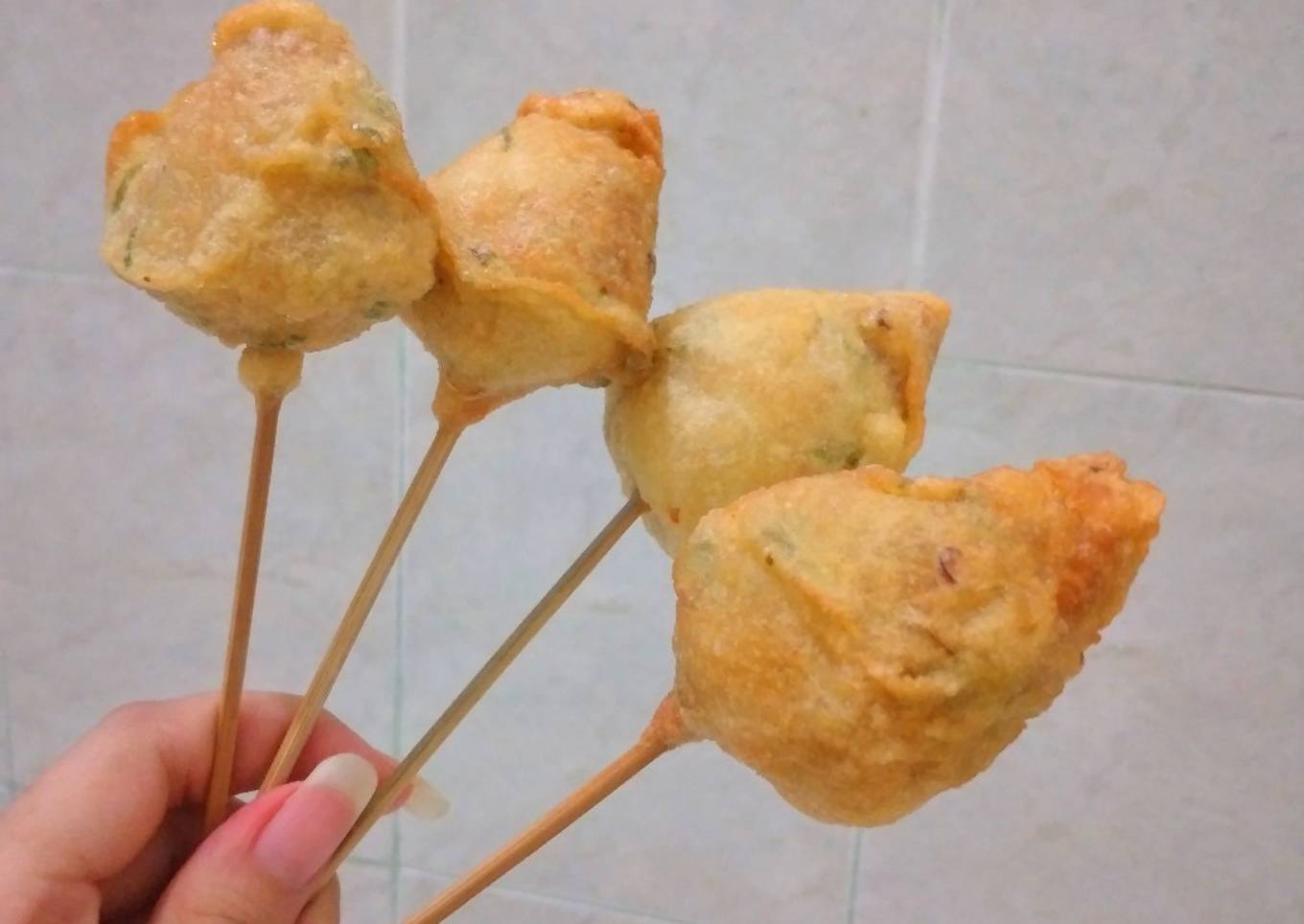 Sempol Celup Telur Puyuh