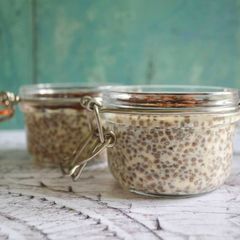 Cinnamon Bun Chia Pudding A picture of Cinnamon Bun Chia Pudding.