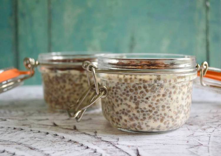 Steps to Prepare Quick Cinnamon Bun Chia Pudding