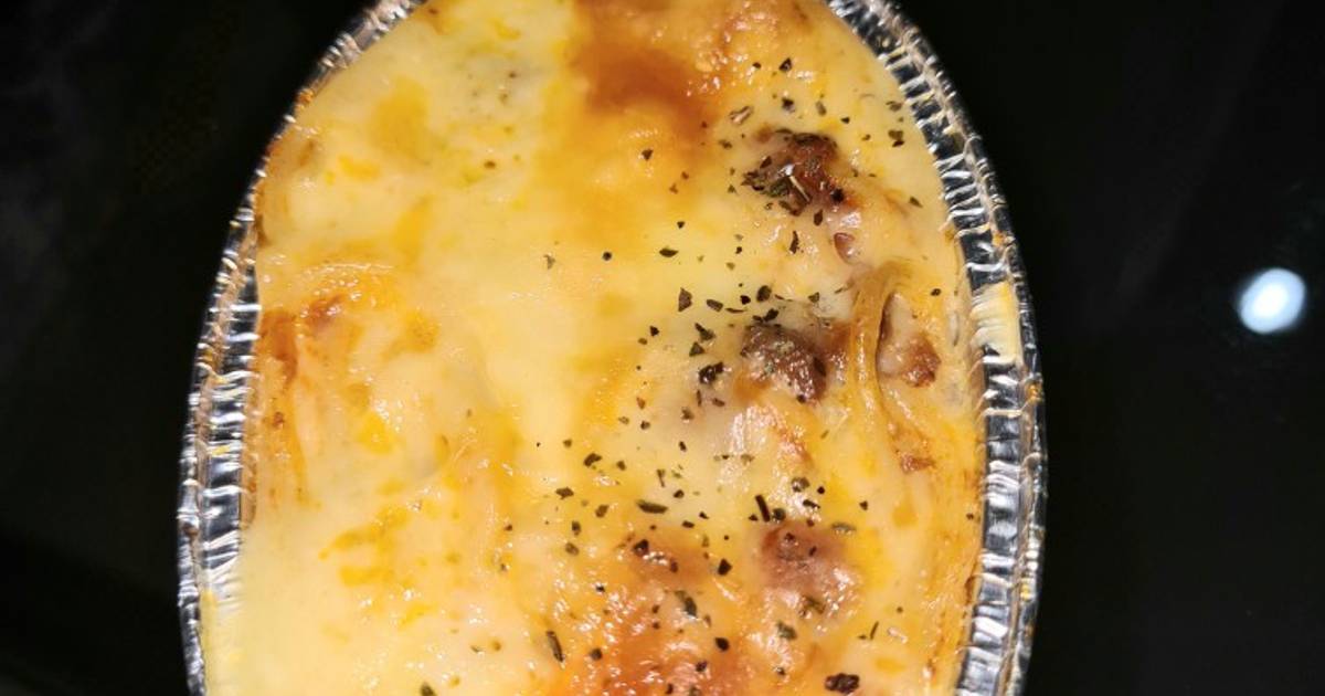 Resep Spaghetti Brulee (Baked Spaghetti) oleh Audiza Luthffia Cookpad