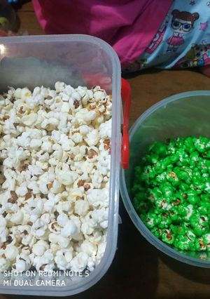 Foto resep Popcorn home made gurih dan manis