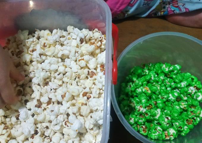 Popcorn home made gurih dan manis