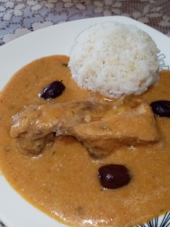 Una foto de Pepian de choclo con pollo