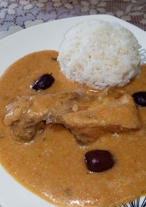 Una foto de Pepian de choclo con pollo