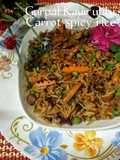 Carrot spicy rice 🥕🍚