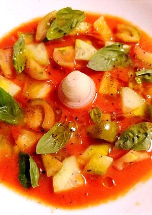 Foto di Minestra Fredda Vegetale