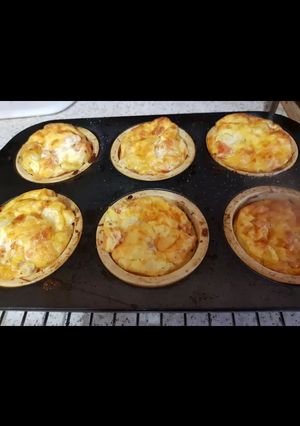 A picture of Breakfast muffins.