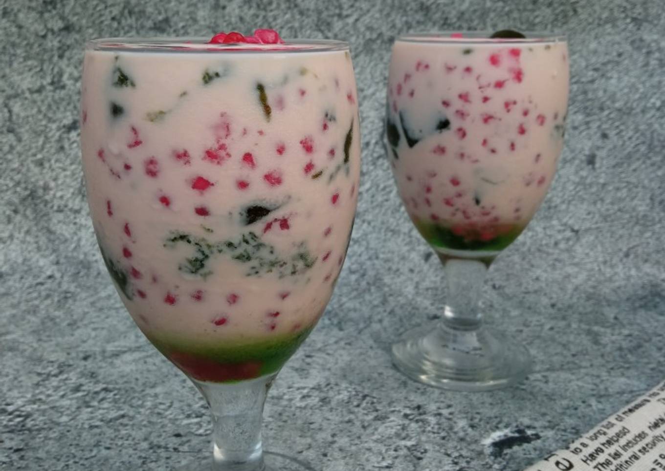 Es Cincau Susu Sagu Mutiara
