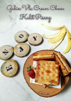Foto resep Gabin Vla Cream Cheese Kulit Pisang