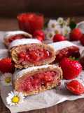 Sablés fourré à la Fraise !