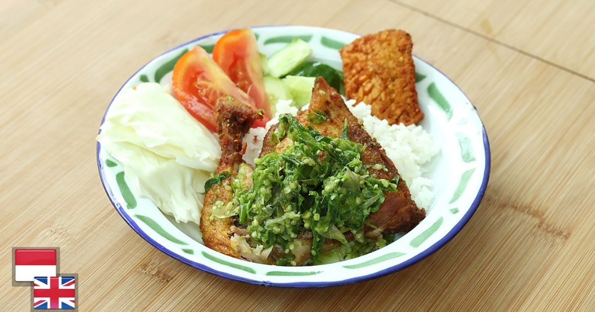 Ayam Penyet Cabe Ijo Devina Hermawan