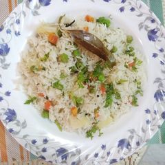 A picture of Vegetable Pulao.
