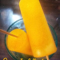 A picture of Orange Lollies!.