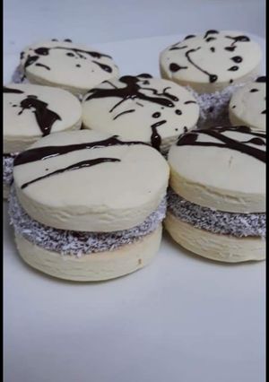 Una foto de Alfajores de maicena