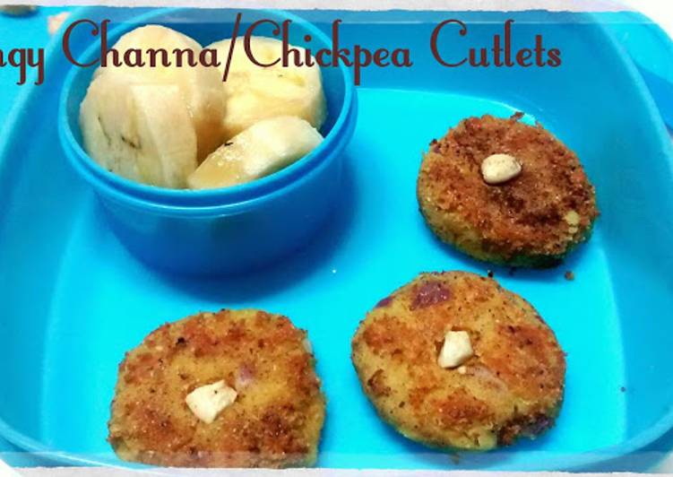 Recipe of Ultimate Tangy Chana/Chickpea Cutlet