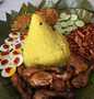 Cara Mudah Membuat Resep Nasi tumpeng yang  Bikin Ketagihan Anti Ribet, Uenak Banget