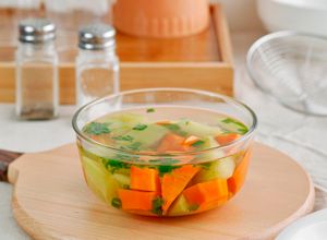 Hình của món Canh cà rốt.