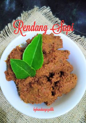 Foto resep Rendang Sapi