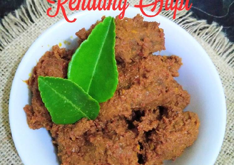 Bagaimana Menyiapkan Rendang Sapi Bikin Ngiler