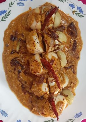 পুর ভরা ডিমের কোর্মা (pur bhora dimer korma recipe in Bengali) রেসিপির প্রধান ছবি