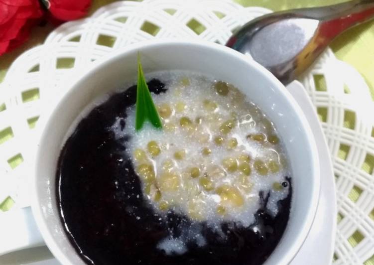 160. Bubur Ketan Hitam dan Kacang Hijau