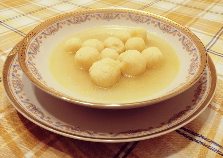 Recipe of Perfect Gnocchi di semolino in brodo